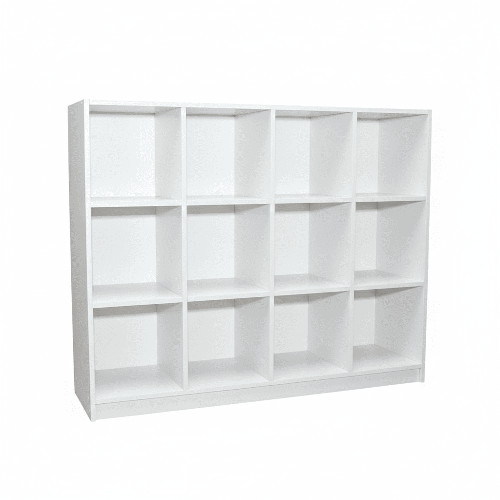 Відкрита шафа для зберігання засобів навчання, АЛМАНТ, 1296х350х1040 мм